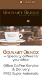 Mobile Screenshot of gourmetgrindz.com